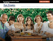 Tablet Screenshot of eartronics.com